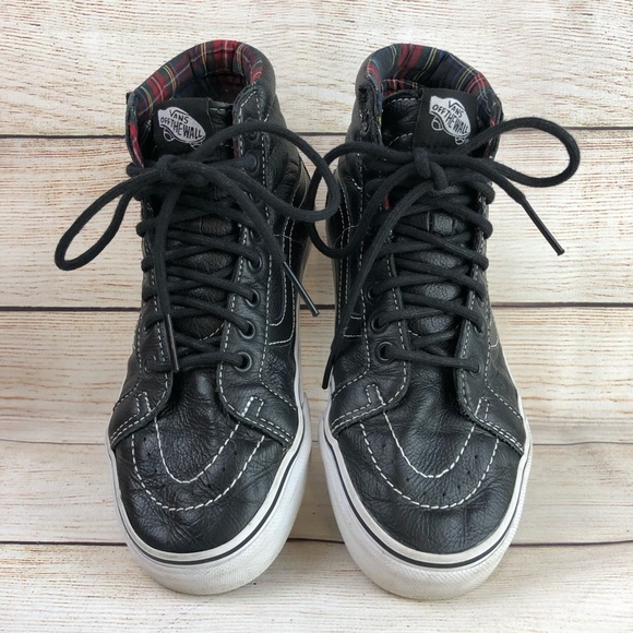 vans off the wall leather